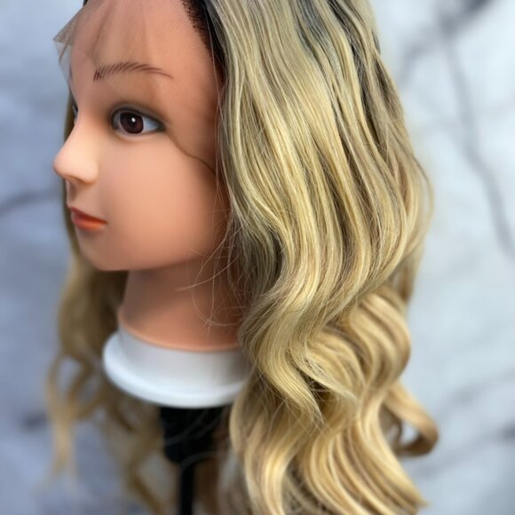Ombre Blonde Lace Front Wig - Picture 8 of 8
